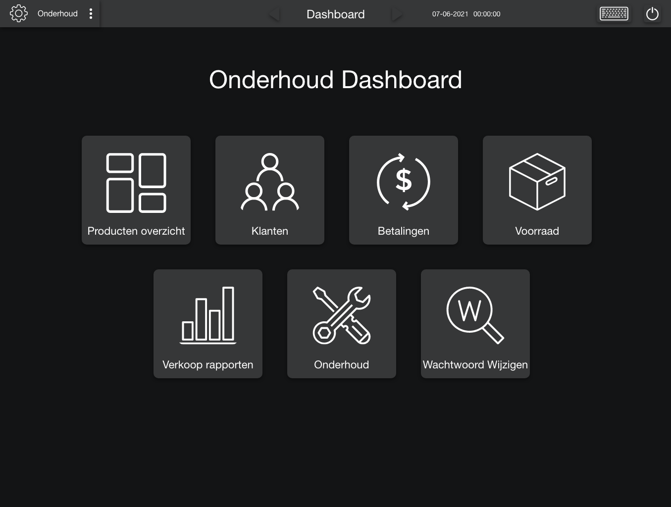 Povis dashboard