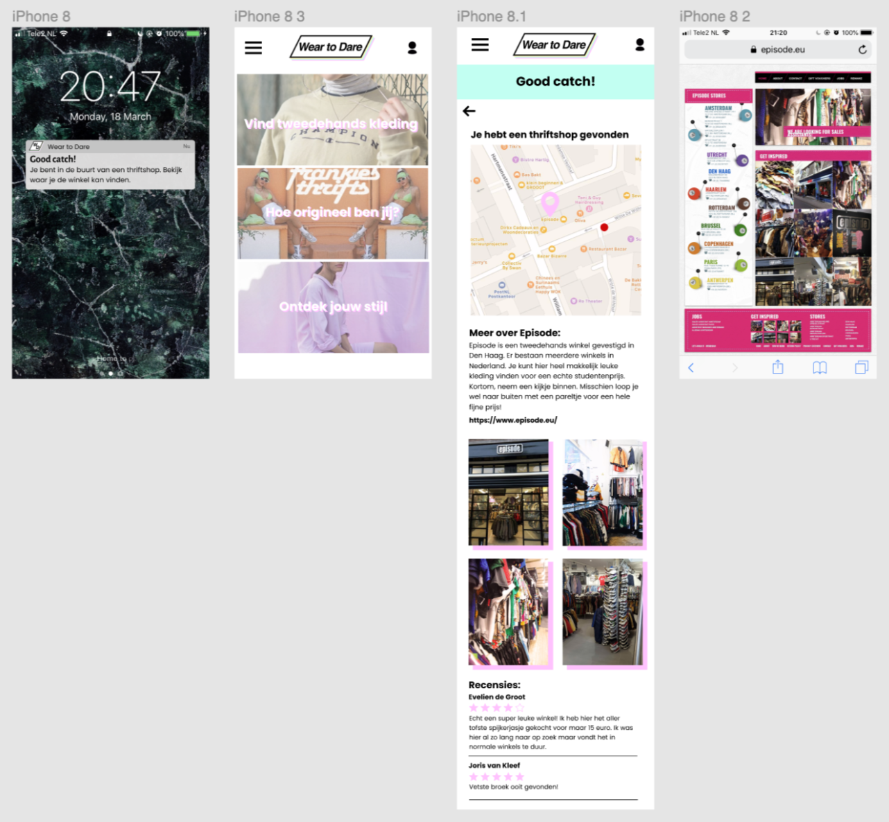 App screens row 4