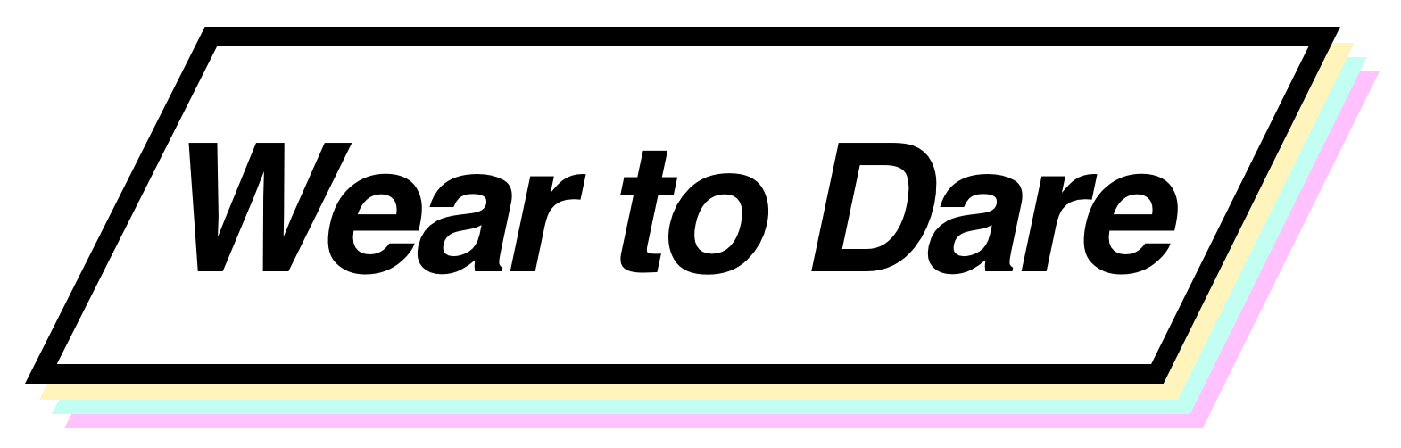 Wear to Dare wordmark