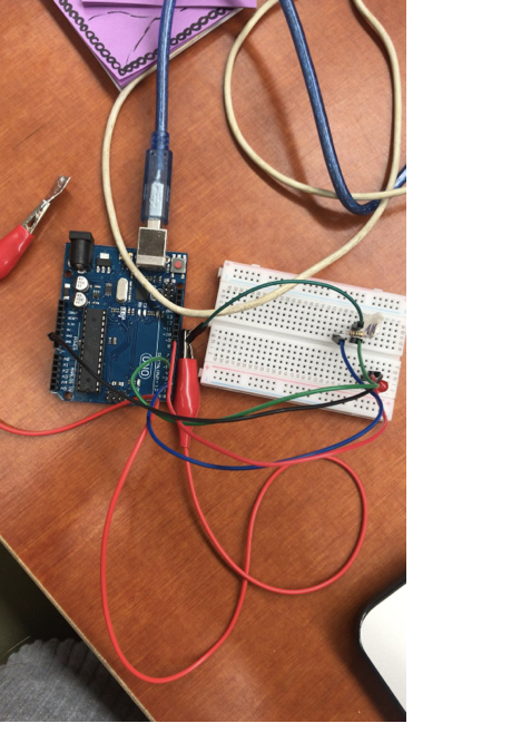 Arduino breadboard setup