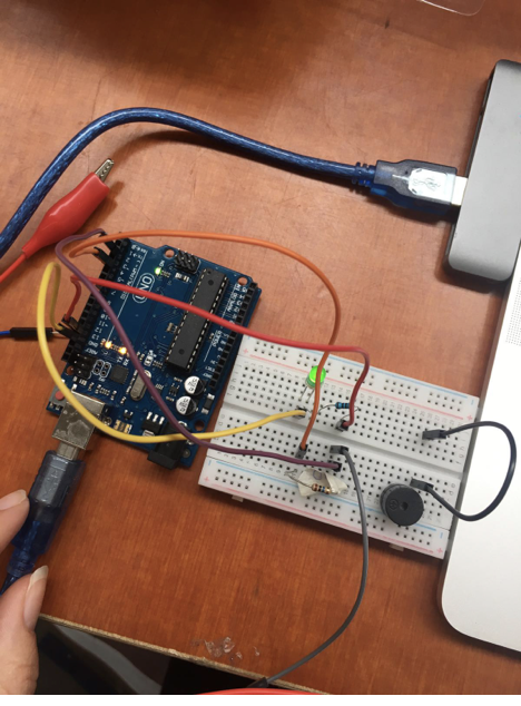 Arduino with speaker