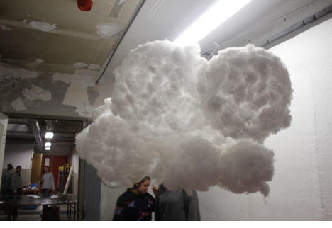 Cloud lit from within